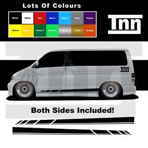 Primary image for Stickers For Mazda Bongo Side Stripes Decals Camper Aero Van Graphics Motorhome