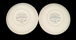 Vintage Gien France Le Gourmand Les Desserts Plates Set 6 – 8.75" Hand-Painted image 6