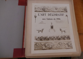 L&#39;Art Decoratif Aux Salons De 1906: Societe Des Artistes Photos of Jewel... - $95.00