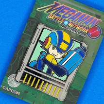 Mega Man Battle Network MegaMan.EXE Navi Chip Enamel Pin Figure - £11.22 GBP