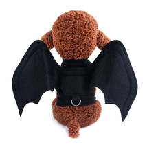 Creative Cat Dog Halloween Bat Wings Funny Props Pet Clothes, Size：L (Bat Pack) - £4.28 GBP
