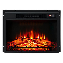 18/23 Inch Electric Fireplace Inserted with Adjustable LED Flame-23 inches - Col - $159.99