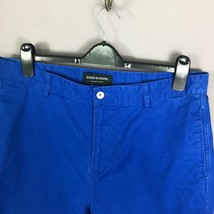 Rodd &amp; Gunn Blue Italian Woven Slim Fit Shorts Size 36W - £31.87 GBP