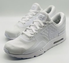 NEW Nike Air Max Zero Essential White White-Wolf Grey 876070-100 Men’s Size 12 - £118.69 GBP