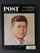 Saturday Evening Post December 14, 1963 John F Kennedy JFK Norman Rockwell 423 B - £7.11 GBP