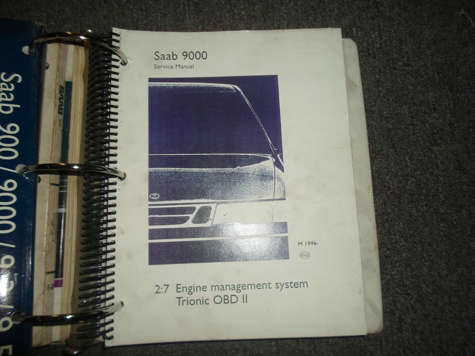 1971 85 1999 Saab 9000 Di APC Engine Supplement Workshop Management Manuals O... Item image 12