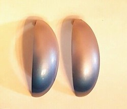 Avon Firebird Pierced Earrings VTG 1980&#39;s Blue Ombre Two tone 1.75&quot; long... - £15.70 GBP