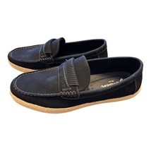 Jousen Men&#39;s Black Loafers Slip On  Luxury  Shoes 11.5 - £18.31 GBP