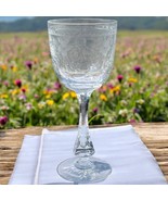 Vintage Kosta Boda Crystal Cut Glass Mac Guirlang Fritz Kallenberg Red Wine - $34.21 CAD