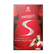 MANA Prolean S Excess Dietary Supplement Burn Weight Control Box of 10 Caps - $42.55