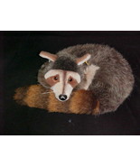 13&quot; Steiff Raggy Badger Sleeping Plush Toy # 1543/35 Made In Germany 1977 - £79.02 GBP