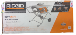 USED - RIDGID R4514 10 in. Pro Jobsite Table Saw with Stand - £313.44 GBP