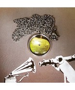 Unique APPLE RECORDS NECKLACE vinyl THE BEATLES abbey road RECORD vintag... - $12.13 CAD