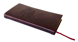 C. H. Spurgeon Morning Evening Daily Readings Devotional Soft Burgundy/Brown - £17.49 GBP