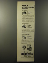 1953 Hennessy Cognac Ad - Have a little brandy handy - $18.49