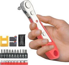 21 PCS Right Angle Screwdriver, Angled Screwdriver for Tight Spaces, 36 ... - $13.86