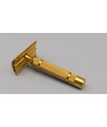 Gillette Gold DE Safety Razor 1921 - 1941 Nice Overall Condition One Ben... - £18.70 GBP