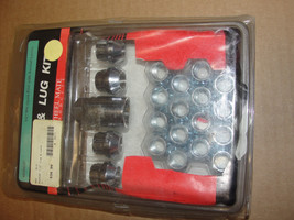 Wheel Mate Products Lock &amp; Lug Kit #65902P Socket Type 1/2&quot; Rh Steel Open End - £15.60 GBP