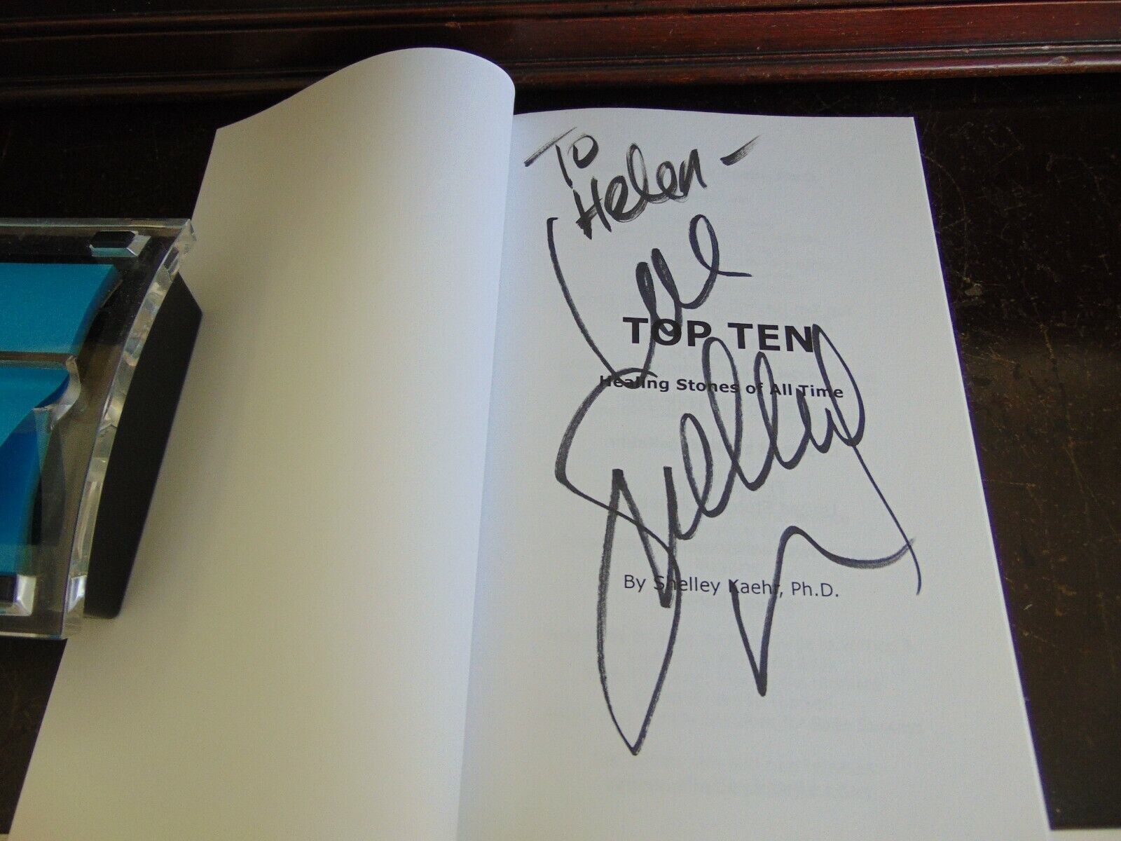 Top Ten Healing Stones of All Time SIGNED BY AUTHOR - $9.13