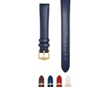 HIRSCH Umbria Leather Watch Strap - Untextured Leather - White - M - 20m... - $27.95