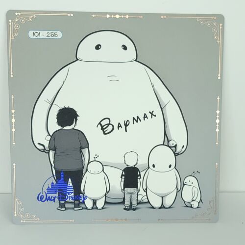 Baymax Big Hero 6 Disney 100th Limited Edition Art Card Print Big One 10... - $138.59