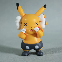 Pokemoon Piikachu Action Figure 8CM Cartoon PVC Model Toys #C - £16.50 GBP