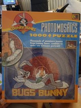 Bugs Bunny Looney Tunes Photomosaics Jigsaw Puzzle 1000 Pc New Robert Silvers - £52.30 GBP