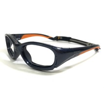 Rec Specs Athletic Goggles Frames SLAM 643 Shiny Navy Blue Orange Wrap 52-17-135 - £43.78 GBP