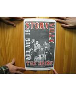 Storyville Poster Stevie Ray Vaughan Und Double Trouble Signiert 8 19 2002 - $125.48 CAD