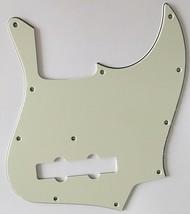 Guitar Parts Guitar Pickguard For Fender Geddy Lee Jazz Bass,3 Ply Mint Green - £10.66 GBP