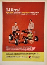 1968 Print Ad Wheel Horse Lawn &amp; Garden Tractors &amp; Mowers South Bend,Indiana - £14.81 GBP