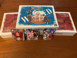One Piece Anime Collectable Trading Card Seal Box Monkey D Luffy Red Limited - £47.95 GBP