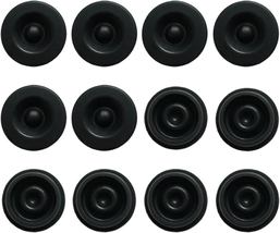 12Pcs Rubber Grease Plugs Hub Dust Cap, Trailer Hub Bearing Dust Caps, Trailer A - £9.24 GBP