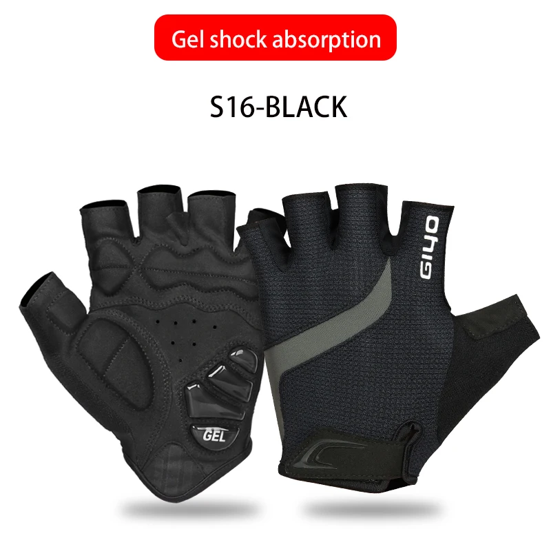 GIYO Fingerless Cycling Gloves MTB Road Racing Gel Gloves  Outdoor  Gloves DH Bi - £113.09 GBP