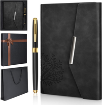 Mothers Day Gifts for Mom Women Her, Tree of Life Refillable Leather Journal Not - £25.82 GBP