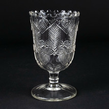 Belmont Glass Works Herringbone Spooner, Antique EAPG c.1881 Spoon Holde... - £31.27 GBP