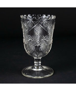 Belmont Glass Works Herringbone Spooner, Antique EAPG c.1881 Spoon Holde... - £31.27 GBP