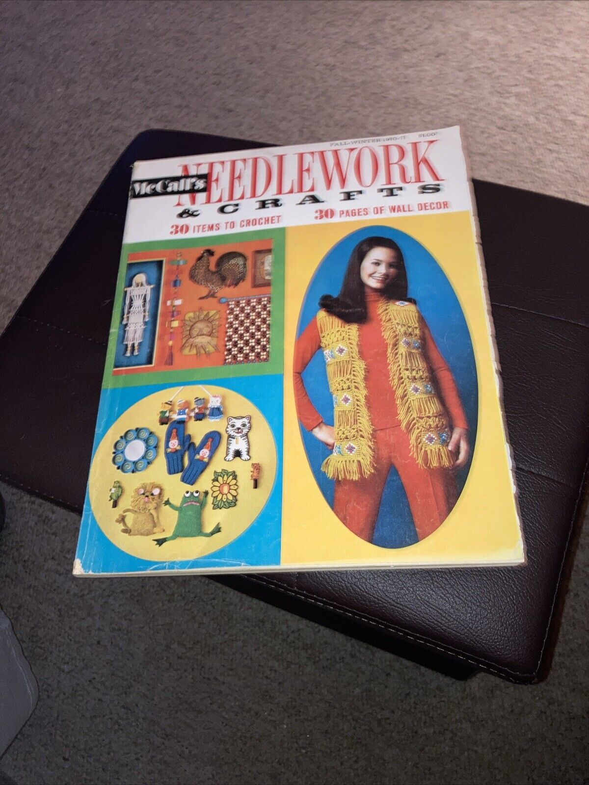 McCall’s Needlework & Crafts Magazine Fall & Winter Edition 1970-1971 - $6.35