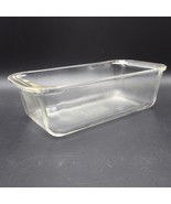 PYREX #213 Loaf Pan 1.5 qt.  22x11x6cm Baking Dish w/Handles Clear Glass... - £14.95 GBP