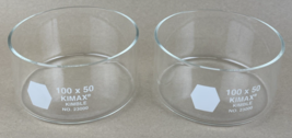 Set of 2 || KIMBLE KIMAX Crystallization Dish, 100 x 50mm, 170mL NO. 230... - $34.64