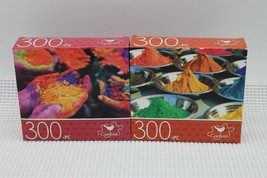 Cardinal Jigsaw Puzzle 300 Piece Tikka Powders/Hands With Powder 14&quot; x 1... - $13.85