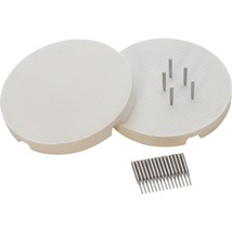 Mini Honeycomb Soldering Board Small 1mm Hole with Pins 3&quot; Diameter - £10.50 GBP