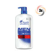 3x Bottles Head &amp; Shoulders Mens Old Spice 3 Action Formula Shampoo | 1L - $67.52 CAD
