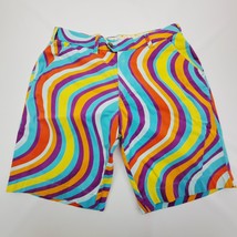 Loudmouth Golf Men&#39;s 34 Shorts Swirls Colorful Bright Fun - $560.02 MXN