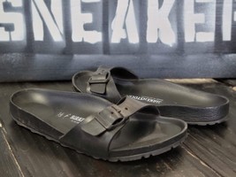 Birkenstock Germany Black Sandal Slip-On Casual Slides Women size 36 7 - £22.41 GBP