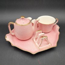 Vintage Royal Winton Grimwades Breakfast Set For One Petunia Pink Complete Set - £214.43 GBP