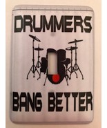 Drums Metal Switch Plate Rock&amp;Roll - £7.30 GBP