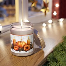 Autumn Candle, Spooky candle, Hocus Pocus, Halloween Party, Decorative P... - $22.38