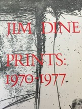 Vintage 1977 Jim Dine Prints 1970-1977 Fine Art Collection Soft Cover Book - £31.89 GBP