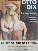 Otto Dix - Original Exhibition Poster - Musee De La Seita - Paris - 1993- Sho... - $131.95